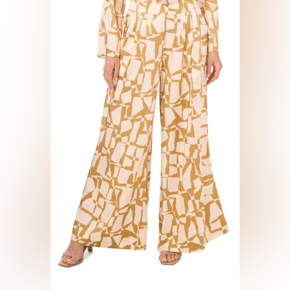 Parker Women's Natural The Angie Wide Leg Pants